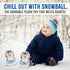 Snowball Stuffed Surprise Zip Up Animal, 6 inch Cute & Soft Plush Toy, Perfect for Friends and Family