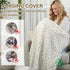 Muslin Nursing Cover for Breastfeeding,Breathable Breastfeeding Cover, Privacy Breastfeeding Cover Nursing Apron