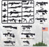 Weapons Pack Military U.S Weapons in Game Toy Set - Accessories Compatible with Major Brands