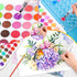 Taotree Watercolor Paint Set, 48-Color Cake & Brush, Refillable Water Brush Pen, Painting Supplies for All Ages