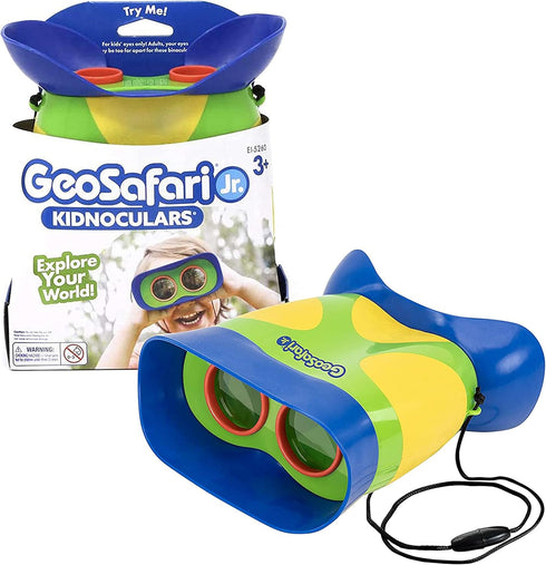 Educational Insights GeoSafari Kidnoculars - Toy Binoculars for Kids, Outdoor Toys for Kids Ages