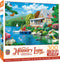 Masterpieces 300 Piece EZ Grip Jigsaw Puzzle - Lakeside Memories - 18"x24"