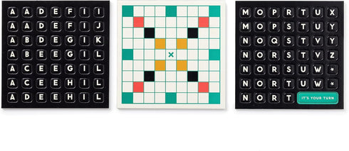 Brass Monkey Scrumble - Word Making Magnetic Fridge Game with Instruction Book