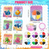 18 Sets Set Capoda Ocean Air Dry Clay Kit for Kids Sea Animal Craft Kit Gifts DIY Modeling Clay Art Crafts for Kids