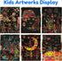 ZMLM Scratch Art for Kids, 60 Rainbow Scratch Paper Art Supplies Kits for Birthday Gift and Crafts
