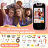 PTHTECHUS Kids Phone Toys - Toddler Touchscreen MP3 Music Player with Dual Camera, Educational Learning Gifts for Ages