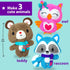 7 8 9 10 11 12 3 KRAFUN Sewing Kit for Kids Age Beginner My First Art & Craft, Includes Stuffed Animal Dolls Teddy