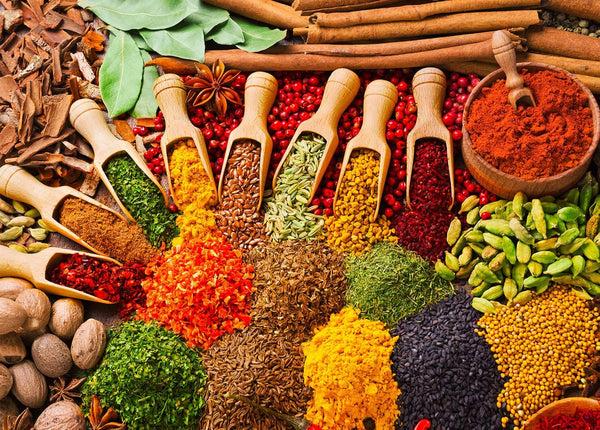 HUADADA 1000 Piece Puzzles for Adults - Colorful Spices Educational Games for Home Decoration