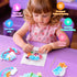 creative kimi 9PC 4-8 6-12 Set Poke Art Kit for Girls Ages | Princess Theme DIY Craft Kit | Mess-Free Fabric Puncture