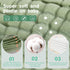 Fhealkid Sets 100% 10 Pack 22" 10",6-Layer Muslin Burp Cloths Newborn Baby Boy Essentials Must Haves Cotton X Baby Bibs