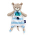Chicco Pocket Buddies Blue Bear Soft Pacifier Holder-Lovey, Soothing Plush Toy Animal 0m+