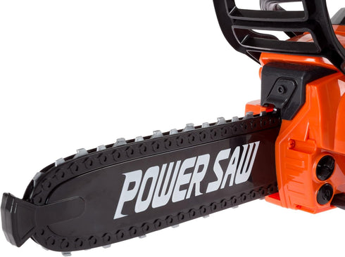 Toy Chainsaw for Boys and Girls, Battery Powered Outdoor Power Tool for Pretend Play