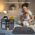 Baby Diaper Caddy Organizer with Changing Mat - Portable Car Caddy for Newborn Essentials, Diapers & Wipes, Perfect