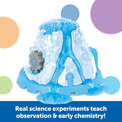 Learning Resources Beaker Creatures Fizzing Frost Reactor - 6 Pieces, Volcano Science Kit for Kids
