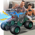 Bennol 2.4GHz Dinosaur Remote Control Car Toys for Kids Boys 4-12, RC Car with Light, Sound, Spray for Indoor Outdoor