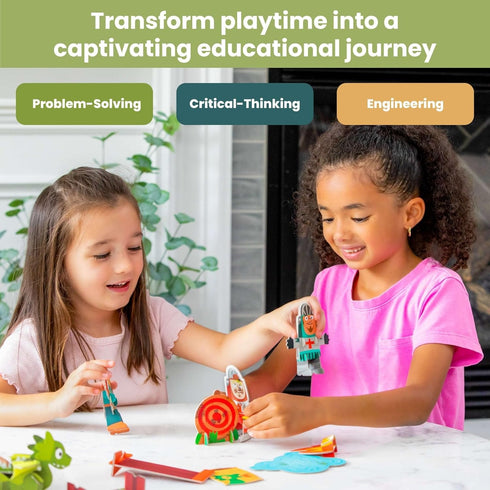 Buildable Dragon Trainer 3D Toy, Educational Play for Kids, Toys for Boys & Girls Ages 3 and Up