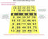 250 Bingo Game Cards, Yellow (8 Color Selection), 4” x 3.5”, Customizable Book for Events, Single or Multi Use