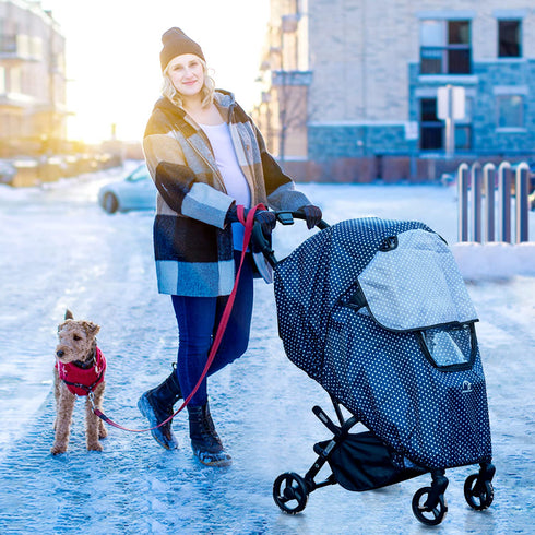 Stroller Rain Cover,Stroller Cover for Winter,Universal Stroller Accessory,Waterproof, Windproof, Ventilation, Sun