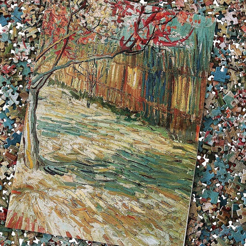 Moruska The Pink Peach Tree by Vincent Van Gogh, 1000 Piece Art Jigsaw Puzzle for Adults