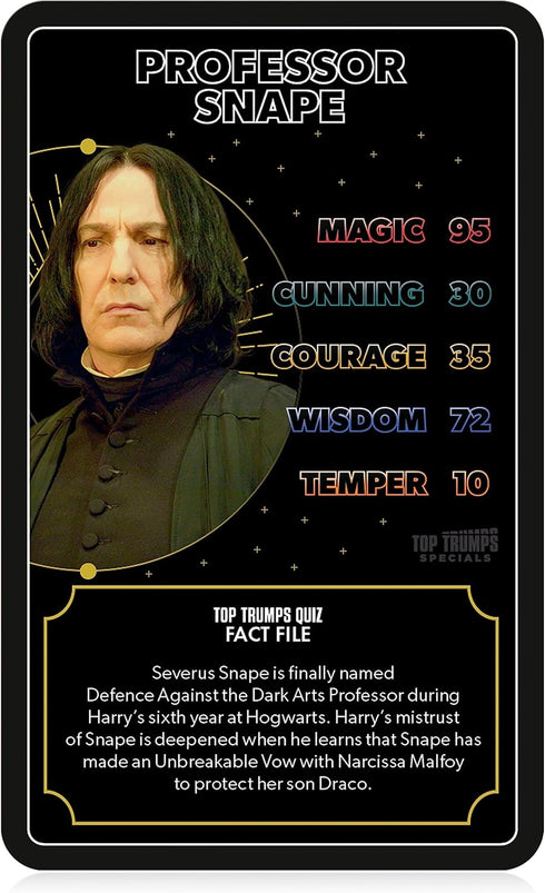 Top Trumps Card Game Harry Potter Hogwarts - Family Games for Kids and Adults - 2 Players and More