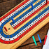 60 Pieces Plastic Cribbage Pegs, Tapered Board Pegs Replacement for Cribbage Traditional Board Game