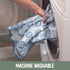 42 Inches 42 Inches, S&T INC. Baby Splat Mat for Under High Chair, Water Resistant Floor Mat, by Blue Alphabet