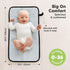 KeaBabies Portable Diaper Changing Pad and Baby Car Seat Cover - Waterproof Foldable Baby Changing Mat - Car Seat