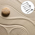 NUOBESTY 6pcs Mini Zen Garden Rake Tool Set, Desktop Sand Rock Push Drawing Pen Accessories for Zen Garden