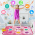 Unicorn Dance Mat for Girls 3-12 Years, LED Lights, Built-in Music, 6 Game Modes, Christmas Birthday Gift