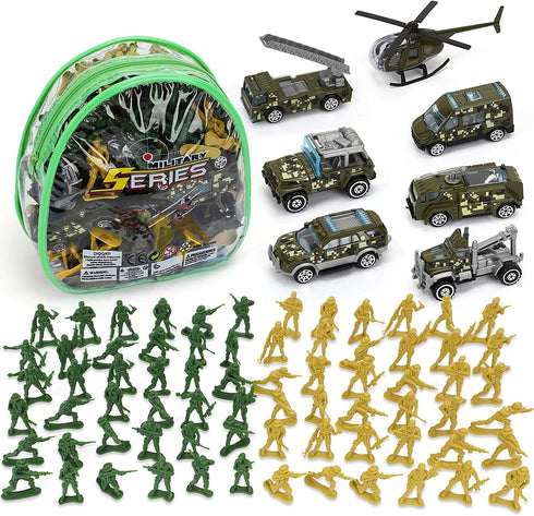 TOY Life Army Men Action Figures Toys Plastic, Toy Soldiers for Boys
