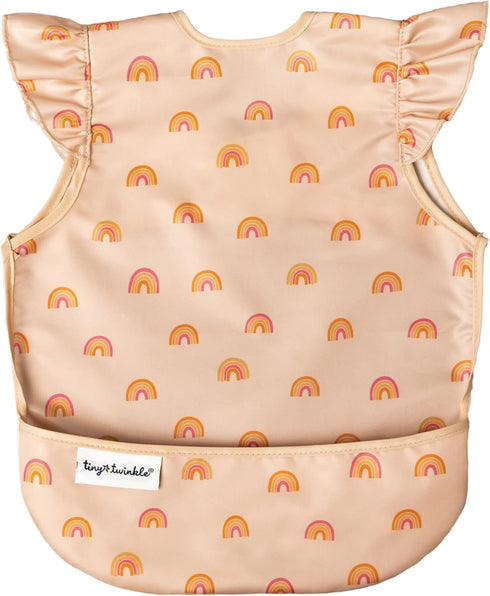 Sets Tiny Twinkle Mess-proof Apron Bib and Tableware Bundle