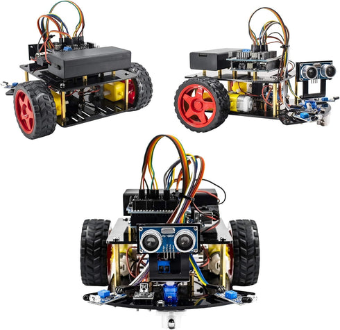 Kit,2WD Hosyond Smart Robot Car Remote Control Car Compatible with Arduino IDE with Tutorail