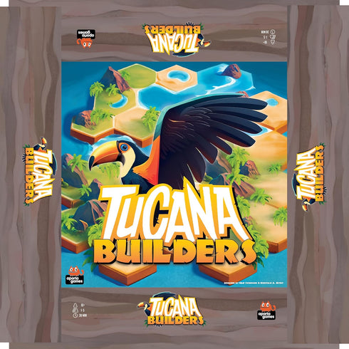 Matagot Tucana Builders Board Game - Family-Friendly Educational Tile-Laying Strategy Game for Ages 10+, 1-5 Players,