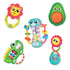 Baby Rattles Toy Set - Infant Sensory Shack and Grab Teether Rattle, Newborn Development Gifts for 6-12 Months