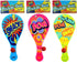 JA-RU Paddle Ball Set for Kids (12 Units) - Outdoor & Indoor Recess Games, 90s Toys Nostalgia, Birthday Party Favors