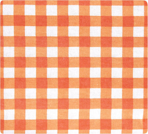 Hudson Baby Unisex Cotton Flannel Receiving Blankets in Pumpkin - One Size