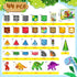 Magnetopia 3-5, Set 4-8 5-7, 3+ Dinosaur Toys Magnetic Tiles for Kids Lava Dinosaur World Magnet Tiles for Kids Ages