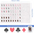 Party Spoof Fun Mini Playing Cards - Miniature Poker Game, 3 Copies