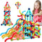 COUOMOXA Magnetic Building Sticks Blocks Kids Toys, STEM Educational Construction Toys for 3-8 Year Olds, Gifts for Kids