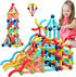 COUOMOXA Magnetic Building Sticks Blocks Kids Toys, STEM Educational Construction Toys for 3-8 Year Olds, Gifts for Kids