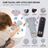 Toddler Remote Control Toy with Elephant Silicone Cover - Educational Musical Baby Toy with Lights and Sounds