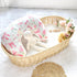 New Nursing Pillow Cover Girls, Soft Breastfeeding Pillow Covers for Baby Newborn Infant, fits New Nursing Pillow, Easy