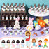 Bememo 100 Pcs Jesus Toys, Miniature Jesus Figurine for Easter Egg Stuffers, Classic Religious Gifts