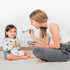Waterproof Baby Bib for Eating, Mess-Proof Wearable Smock Bib Apron