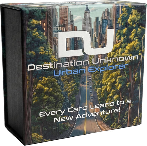 Destination Unknown: Urban Explorer The Road Trip Adventure Card Game | Travel