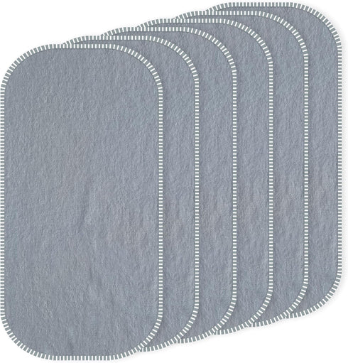 CUXFLS Baby Waterproof Changing Pad Liners (6 Pack) - Washable Reusable Changing Table