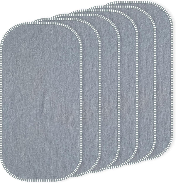 CUXFLS Baby Waterproof Changing Pad Liners (6 Pack) - Washable Reusable Changing Table