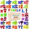26 Pieces Alphabet Robots for Kids Alphabet Learning Toys, Alphabots Transform Letters