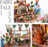 1:24 INSGEN DIY Handmade Miniature Furniture, Wooden Diorama Book Nook House Kits Build Crafts for Adults, Miniature