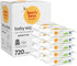 Unscented Natural Baby Wipes by Burt’s Bees - 72 Wipes in 10 Pack for Sensitive Skin with Aloe and Vitamin E